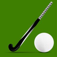 Stick and ball field hockey
