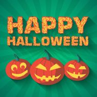 Halloween time background concept Vector illustration design N3