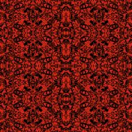 Seamless abstract outline pattern N6