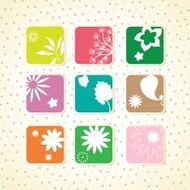 Flowers Icons N23