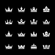Set icons of crown N2