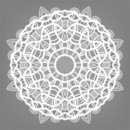 Christmas decorative lace ornament snowflake