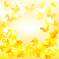 Autumn background - Illustration