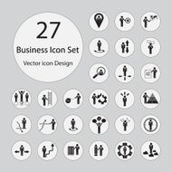 Business Icons Set Vector illustration N7