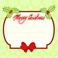 christmas greeting card N213