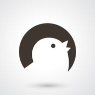 bird icon vector