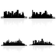 Building silhouettes N60