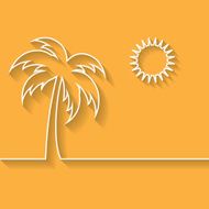 Beach Illustration N2