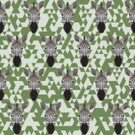 Polygonal zebra abstract geometric seamless pattern background N2