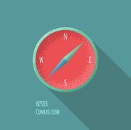 Compass Icon - Infographic and Webdesign Element