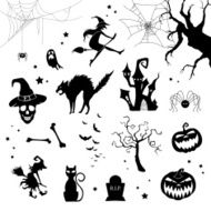 Vector Halloween Icons N3