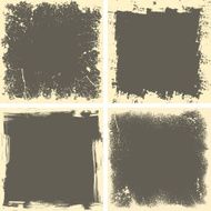 Four grunge frames N3