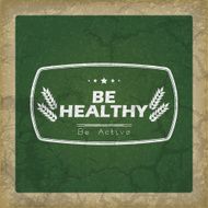 Retro motivational background N4
