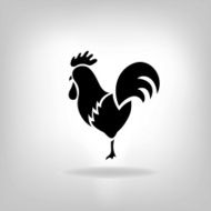 The black stylized cocks N3