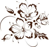 Floral design Vector illustration N3