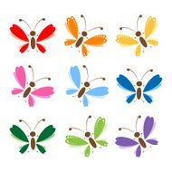 Butterfly set for your design