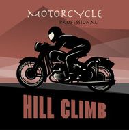 Motorcycle race poster