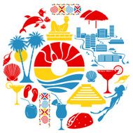 Cancun Icon Set