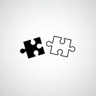 Jigsaw puzzle symbol N2