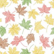 Autumn seamless background N13