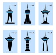 Control tower icons
