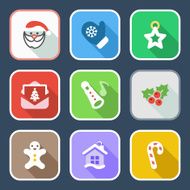 flat christmas iconset 2