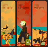 Halloween Banners Set N4