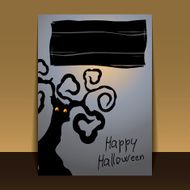 Halloween Flyer or Cover Design Template