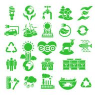 Eco Icons Silhouettes
