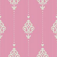 Vector seamless pattern in Victorian style N30