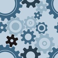 Seamless Cogwheel Pattern N3