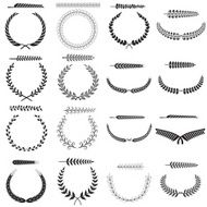 Laurel wreaths collection N5