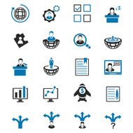 Business strategy icons N11