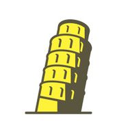 pisa Landmark of the world series N2