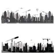 City skyline Construction