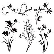Floral Design Series Japanese style N6