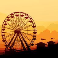Ferris Wheel Background N2