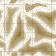 Seamless conceptual topographical map vintage colors