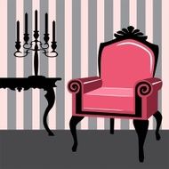 Antique interior N2