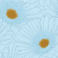 Beautiful background with gerbera flower N6