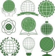 Globe icones