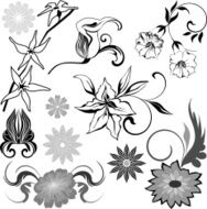 Flowers set I