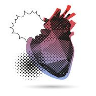 heart abstract isolated on a white backgrounds N9