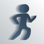 Running Vector Illustration N2