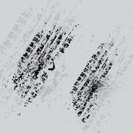 Grunge tire track N3