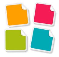 Stickers Set for your Business Vector Illustration N3