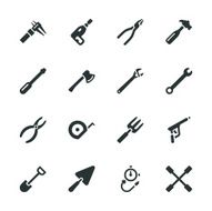 Tool Silhouette Icons N2