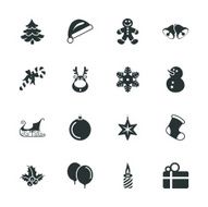 Christmas Silhouette Icons
