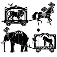 circus wagons