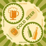 Beer poster design N2